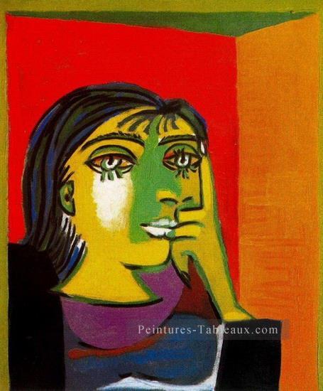 Dora Maar 3 1937 cubisme Pablo Picasso Peintures à l'huile